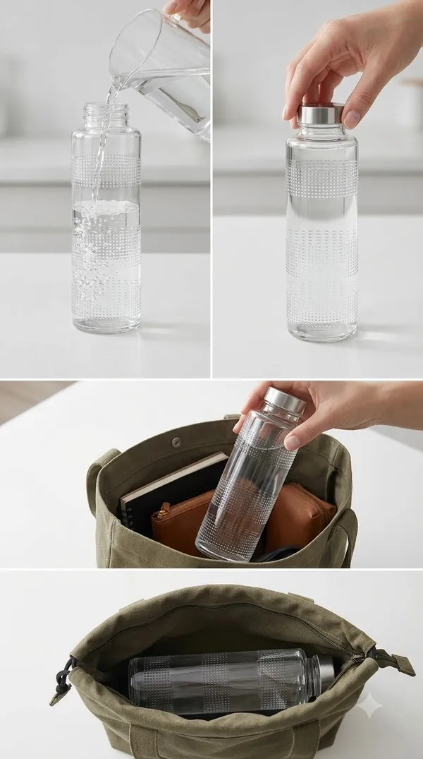 Glass_Water_Bottle_Set_of_3,_750_ml_Each_with_Steel_Cap_—_Dot_Textured_Design,_Transparent_Borosilicate-Style_Glass_Bottle_for_Home,_Office_&_Travel