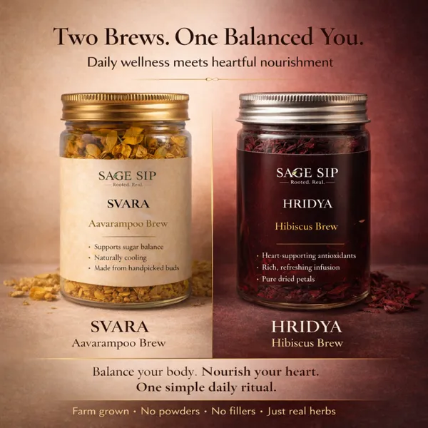 Pack_Of_2_Hridya_&_Svara_Combo_-_Hibiscus_&_Aavarampoo_Brew_-_Pure_Herbal_Tea_For_Heart_Harmony_and_Balanced_Living_