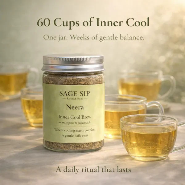 Neera_-_Inner_Cool_Brew_-_Ayurvedic_Herbal_Tea_With_Aavarampoo,_Kakamachi_&_Tulsi