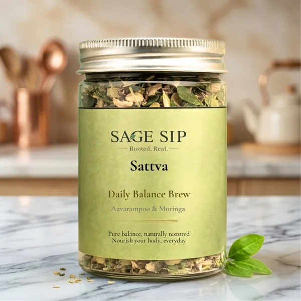 Sattva_-_Daily_Balance_Brew_-_Aavarampoo_&_Moringa_Herbal_Tea