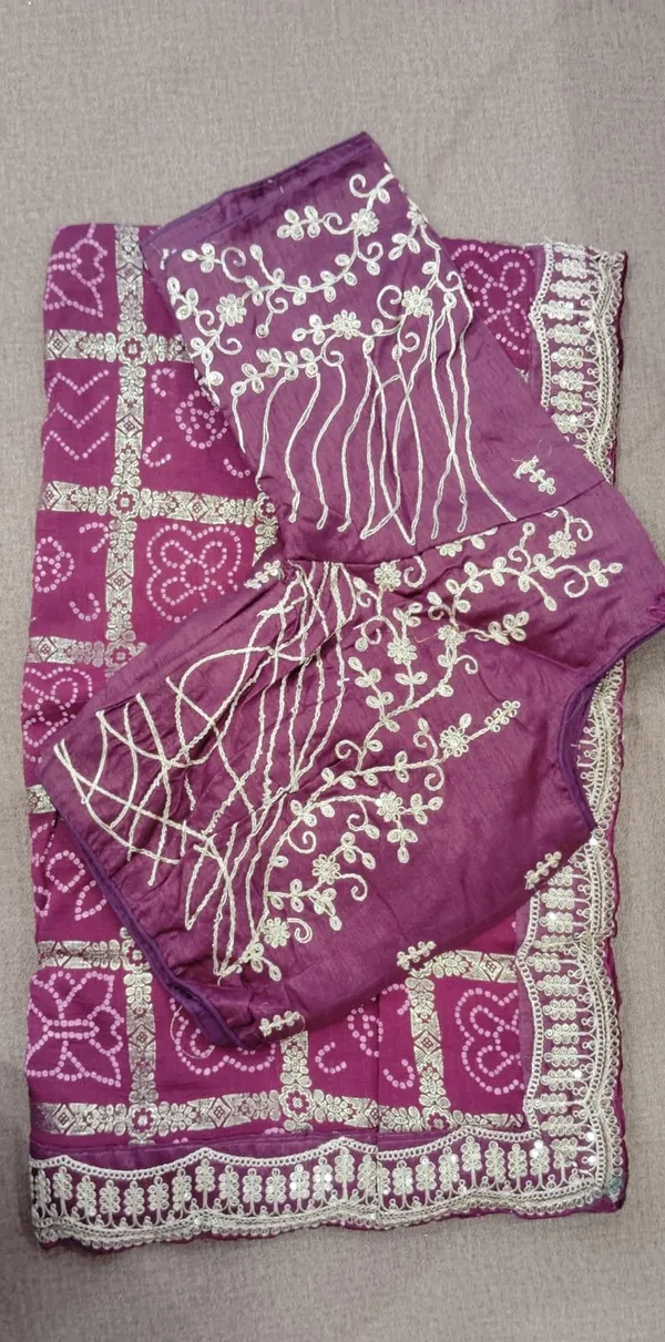 Pink_Synthetic_Bandhani_Print_Saree_With_Blouse_Piece_For_Women