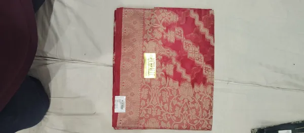 Pink_Banarasi_Silk_Saree_With_Blouse_Piece_For_Women