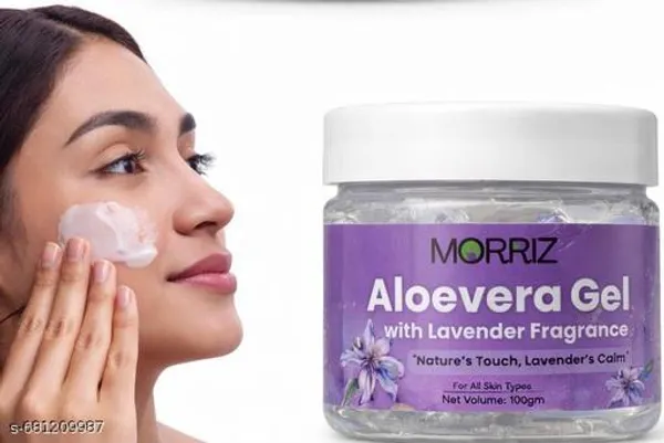 Morriz_Aloe_Vera_Gel_With_Lavender_Soothing_Hydrating_Moisturizer_For_Sunburn_Acne_And_Glowing_Skin_100G