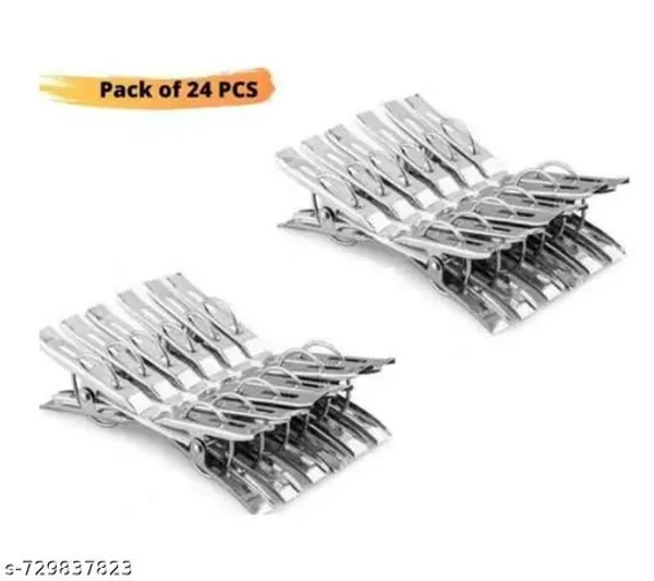 Premium_Stainless_Steel_Cloth_Pegs_Pack_Of_24_Rust_Proof_Metal_Clips_For_Drying_Clothes_Heavy_Duty_Windproof_Laundry_Clamps