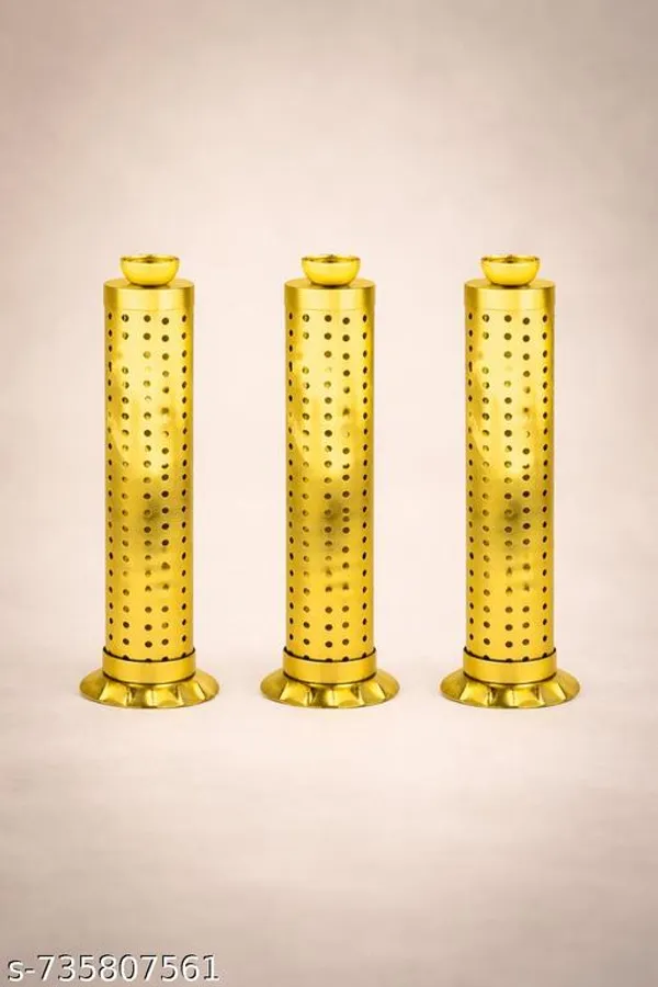 Pack_Of_3_Golden_Incense_Burner_Tower_Vertical_Agarbatti_Stand_With_Ash_Catcher_Base_Decorative_Puja_Accessories_For_Home_Temple_Meditation