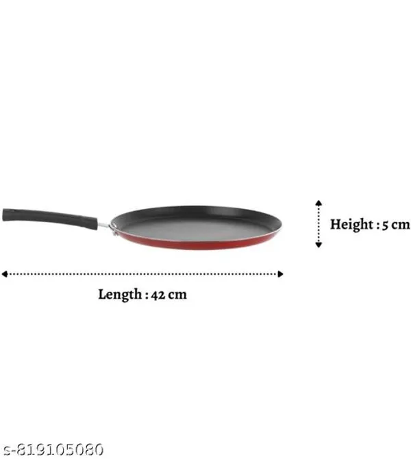Popular_Non_Stick_Dosa_Tawa_25_Cm_With_Sturdy_Riveted_And_Bakelite_Handle_Gas_Stove_Friendly_Non_Toxic_And_Pfoa_Free_12_Months_Warranty