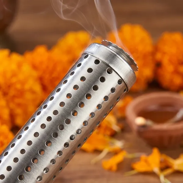 Pack_Of_2_Stainless_Steel_Incense_Stick_Holder_Agarbatti_Stand_With_Ash_Catcher_Vertical_Cylinder_Incense_Burner_For_Home_Office_And_Puja_Room_Silver_Finish_Rust_Proof_Set_Of_2