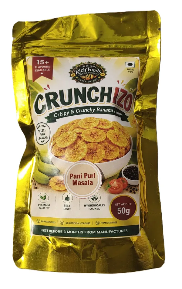 Crunchizo_Mint_Masala,_Pani_Puri_Masala,_Pasta_Masala,_Peri_Peri_Masala,_Punjabi_Tadka,_Red_Chilli_&_Tomato_Twist_Banana_Chips_50_Gram_Each_(Pack_Of_7)