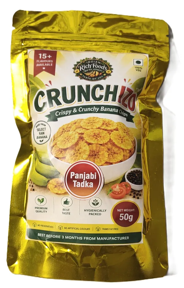 Crunchizo_Mint_Masala,_Pani_Puri_Masala,_Pasta_Masala,_Peri_Peri_Masala,_Punjabi_Tadka,_Red_Chilli_&_Tomato_Twist_Banana_Chips_50_Gram_Each_(Pack_Of_7)