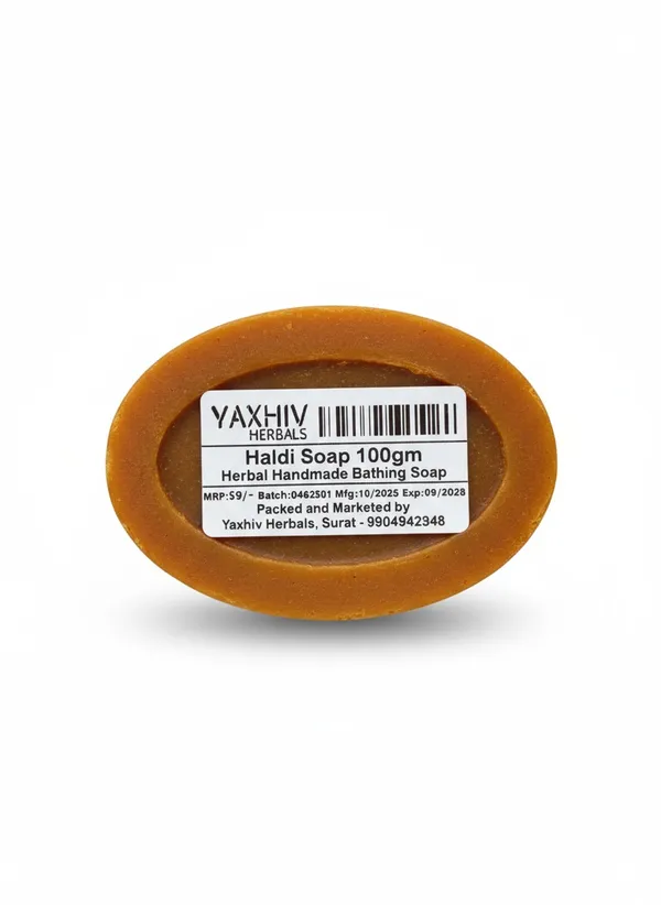 Haldi_Soap_100Gm_Herbal_Handmade_Bathing_Soap_(Pack_of_8)