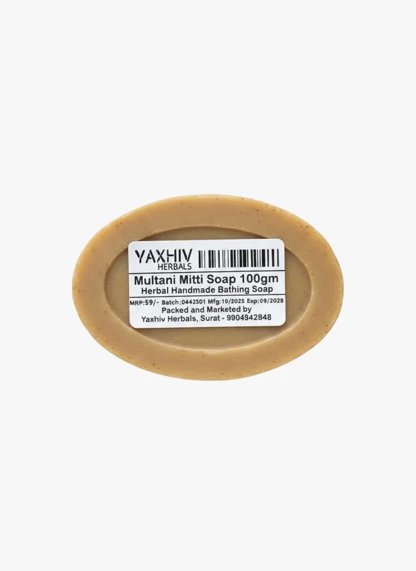 Multani_Mitti_Herbal_Handmade_Bathing_Soap_100Gm_(Pack_of_8)
