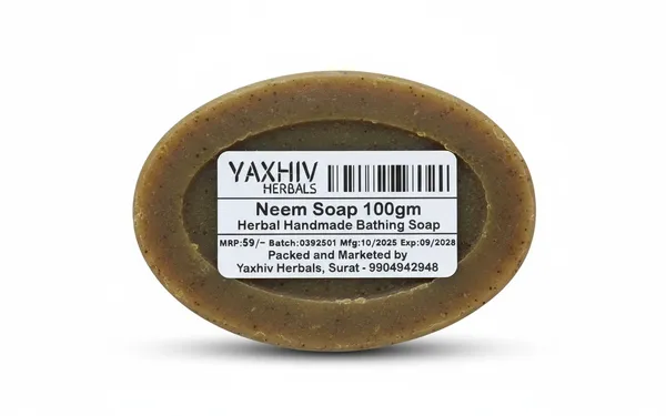 Neem_Soap_100Gm_Herbal_Handmade_Bathing_Soap_(Pack_of_8)