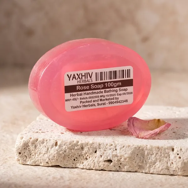 Rose_Soap_100Gm_Herbal_Handmade_Bathing_Soap_(Pack_of_8)