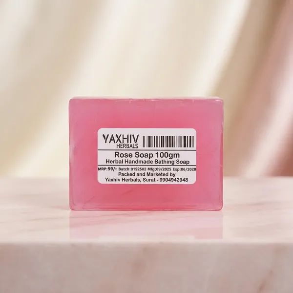 Rose_Soap_Handmade_Herbal_Bathing_Soap_100G_(Pack_of_8)