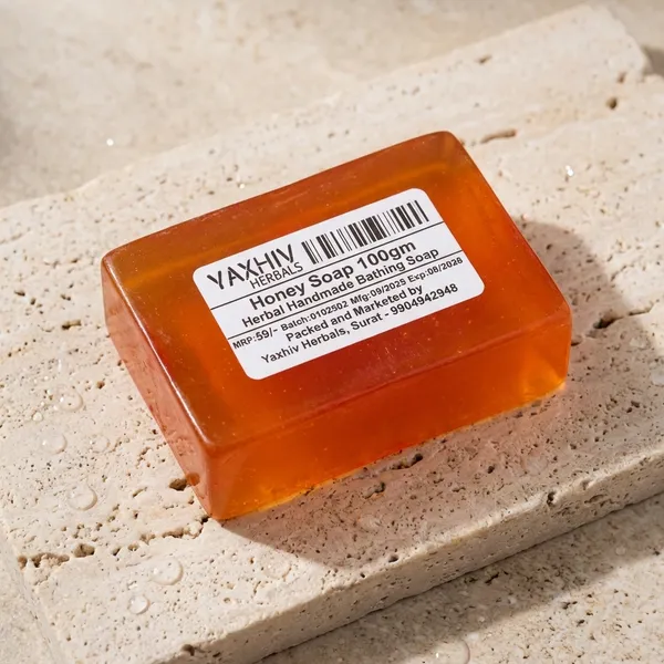 Honey_Soap_100Gm_Herbal_Handmade_Bathing_Soap_(Pack_of_8)