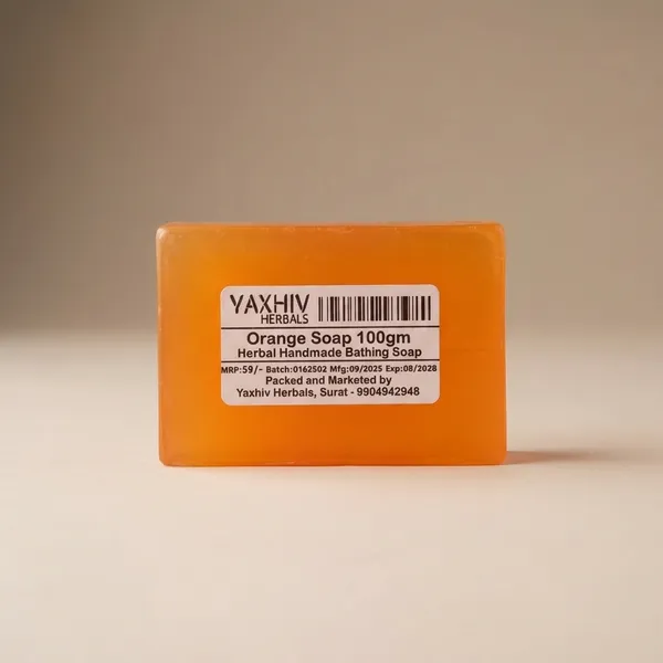 Orange_Soap_100Gm_Herbal_Handmade_Bathing_Soap_(Pack_of_8)