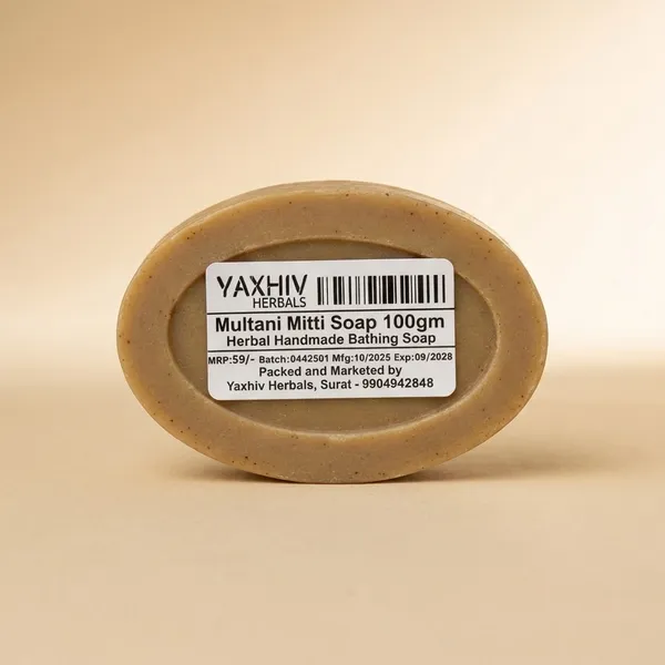 Multani_Mitti_Herbal_Handmade_Bathing_Soap_100Gm_(Pack_of_8)