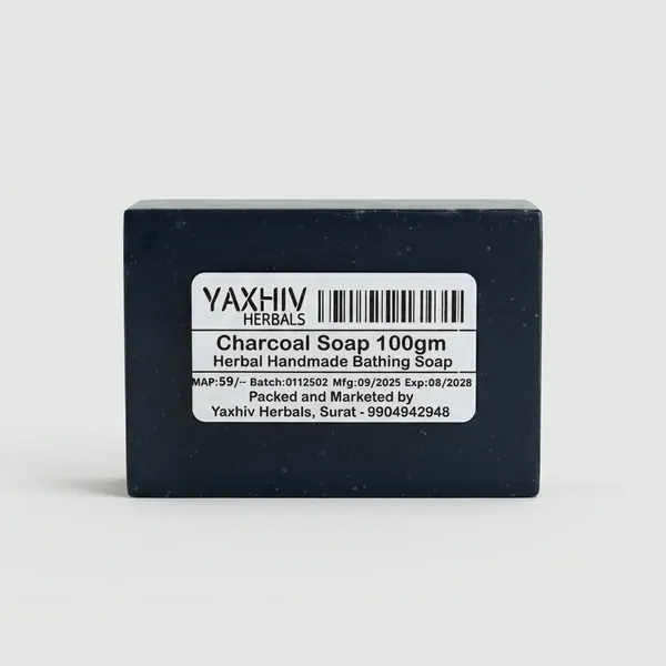 Charcoal_Soap_100Gm_Herbal_Handmade_Bathing_Soap_(Pack_of_8)