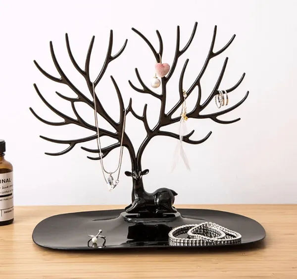 Decorative_Deer_Tree_Jewelry_Organizer_Stand_With_Tray_-_Black