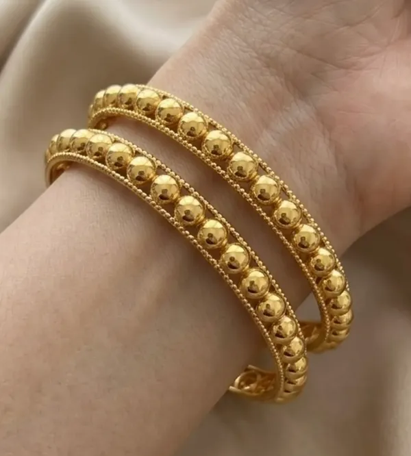Elegant_Gold_Bead_Designer_Bangles_By_Anu_Fashion