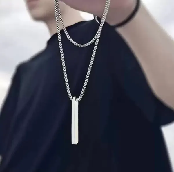 Minimalist_Silver_Bar_Pendant_Necklace_For_Men