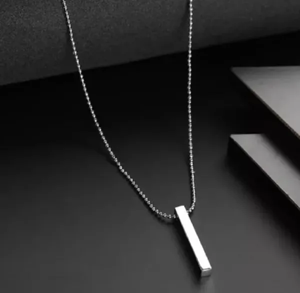 Minimalist_Silver_Bar_Pendant_Necklace_For_Men