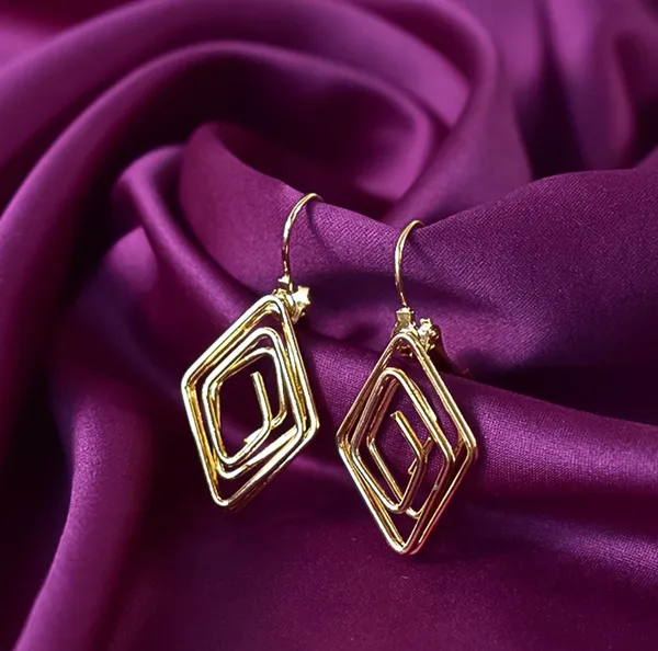 Gold-Plated_Triple-Layer_Diamond_Dangle_Earrings