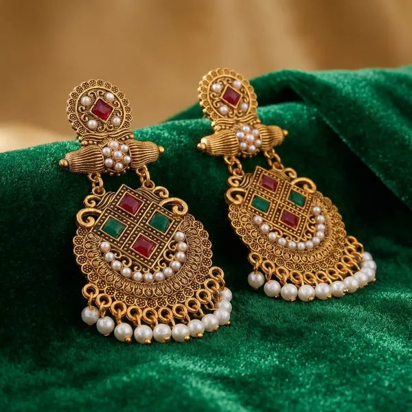 Multicolor_Premium_Brass_Jhumka_Earrings_For_Women