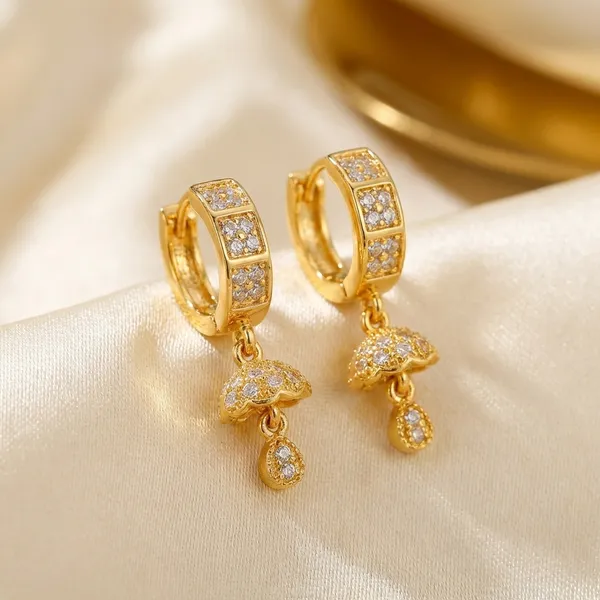 Gold_And_White_Premium_Brass_Jhumka_Earrings_For_Women