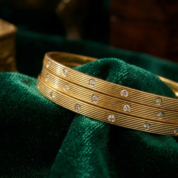 Gold_Premium_Brass_Bangle_For_Women