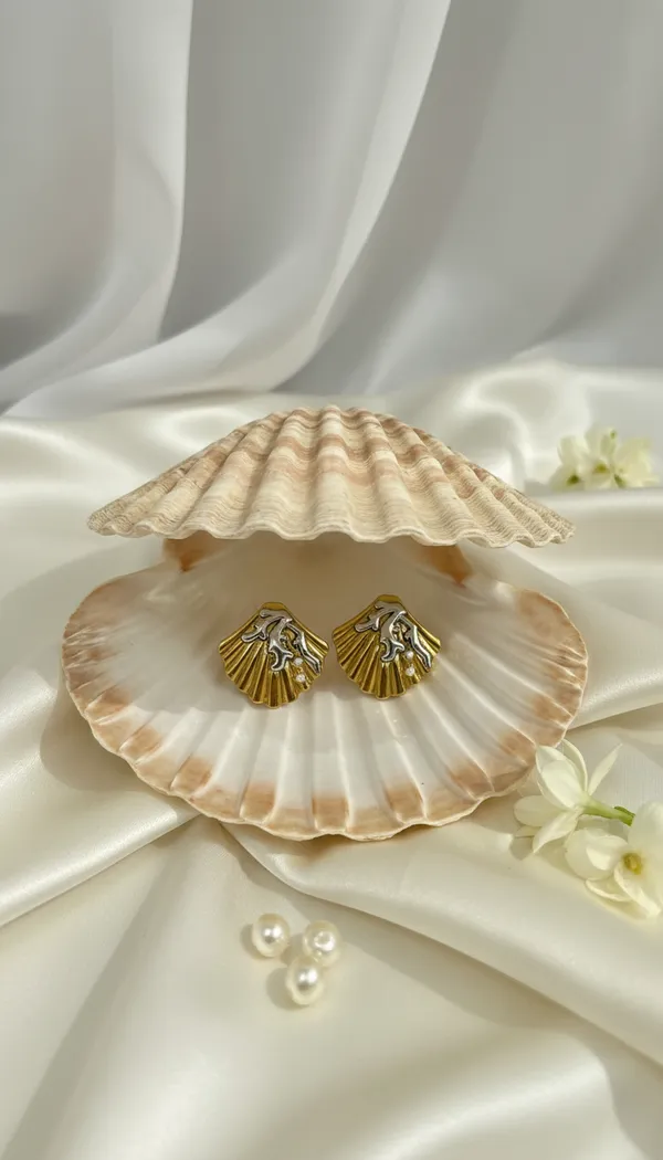 Duo_Pearl_Ballet_Shell_Earring
