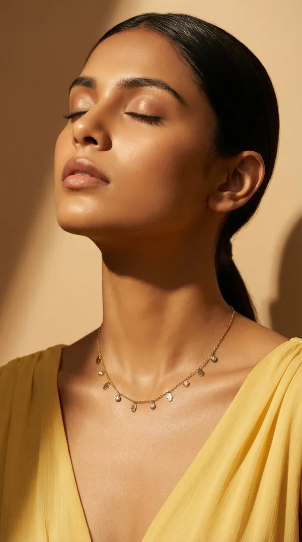 Golden_Hamsa_Neckchain