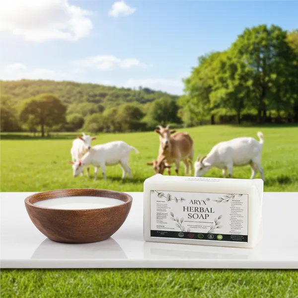Herbal_Goat_Milk_Soap_-_Natural_&_Gentle_Cleansing_Bar_Pack_Of_2