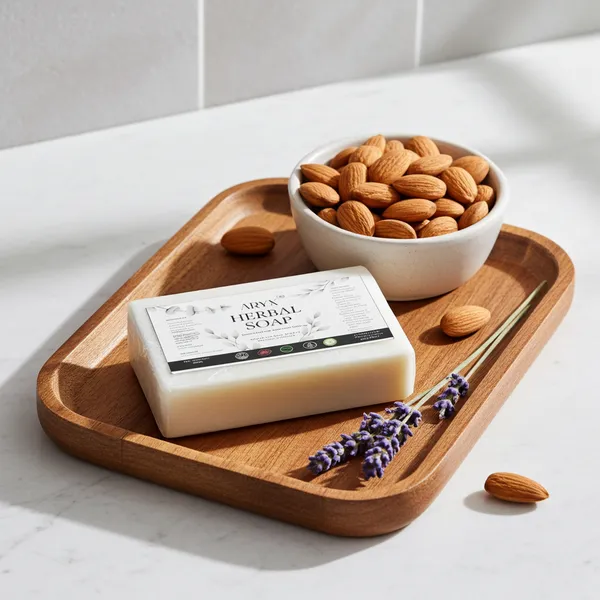 Herbal_Soap_With_Almond_&_Lavender_-_Natural_Handmade_Bathing_Bar_Pack_Of_2