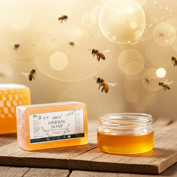 Herbal_Soap_With_Honey_&_Natural_Ingredients_Pack_Of_2