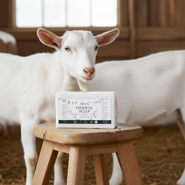 Herbal_Goat_Milk_Soap_-_Natural_&_Gentle_Cleansing_Bar_Pack_Of_2