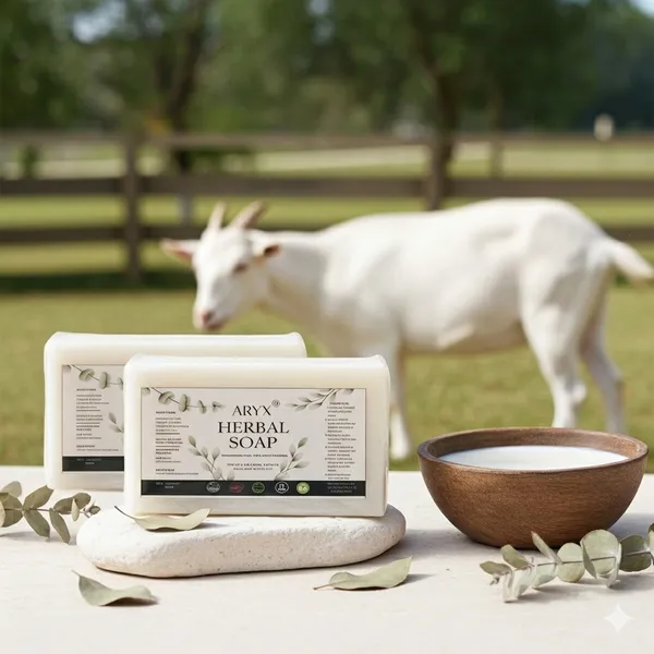 Herbal_Goat_Milk_Soap_-_Natural_&_Gentle_Cleansing_Bar_Pack_Of_2