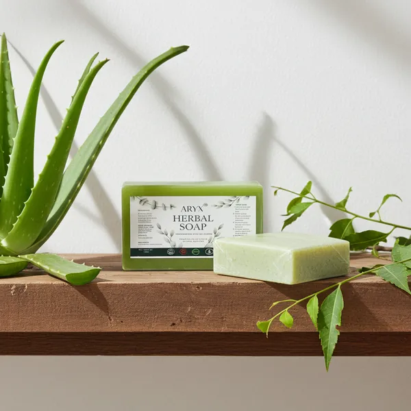 Herbal_Soap_-_Natural_Aloe_Vera_&_Neem_Cleansing_Bar_Pack_Of_2