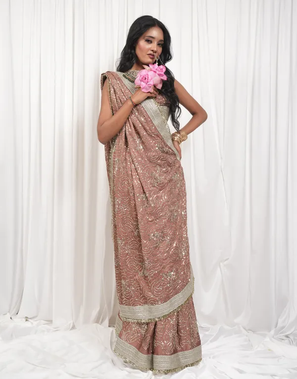 Barati_mauve_worked_saree