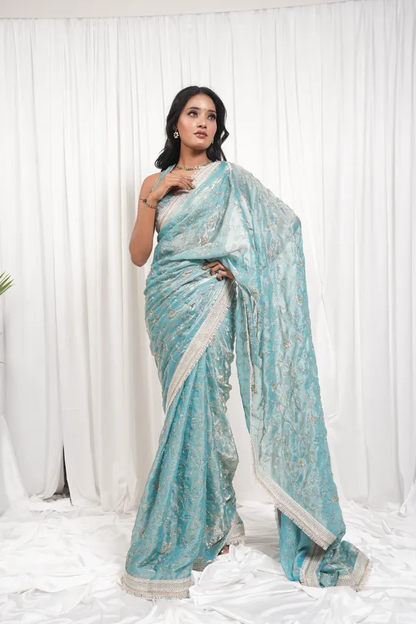 The_firozi__ishq_saree