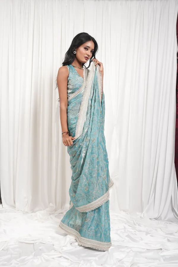 The_firozi__ishq_saree