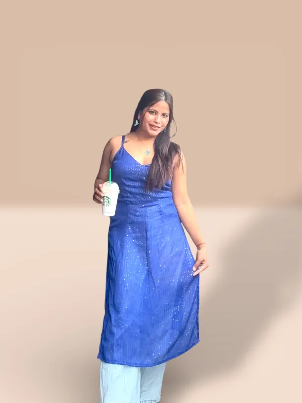Sparkling_Blue_Sequin_Sleeveless_Dress_With_Side_Slit