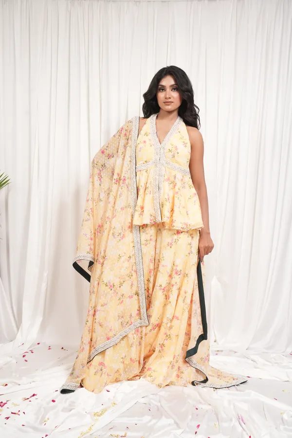 Sundari_yellow_haulter_neck_top_and_plazzo