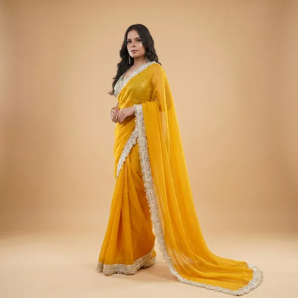 Yellow_Premium__Ethnic_Wear_Saree_For_Women