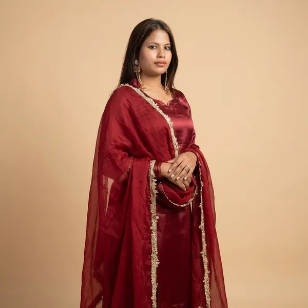Red_Embellished_Ethnic_Suit_Set_With_Dupatta