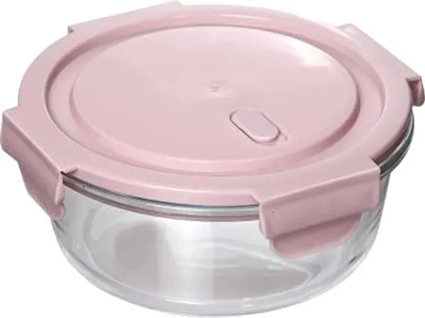 Pack_of_3_Round_Borosilicate_Glass_Food_Storage_Containers_with_Snap_Lock_Lids_-_Safe_for_Microwave,_Oven,_Dishwasher,_Freezer_-_BPA_Free_-_Airtight_Bowl,_630_ML