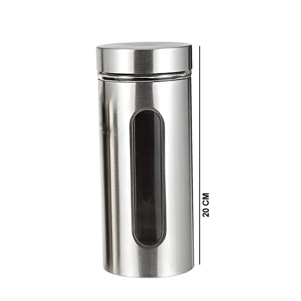 Airtight_Glass_Jar_Food_Storage_Container_with_Stainless_Steel_Cover_Window_Visible_Canister_Set_Glass_&_Airtight_Lid_(Pack_of_2),_800_ML