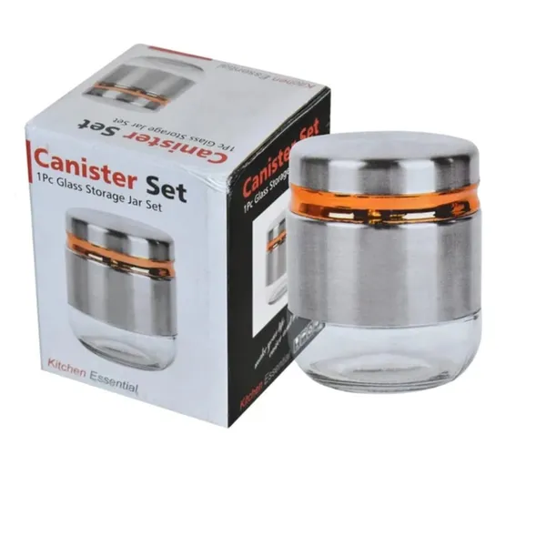 Pack_of_2,_Airtight_Glass_Jar_Food_Storage_Container_with_Stainless_Steel_Cover_Window_Visible_Canister_Set_Glass_&_Airtight_Lid,_350_ML_Each