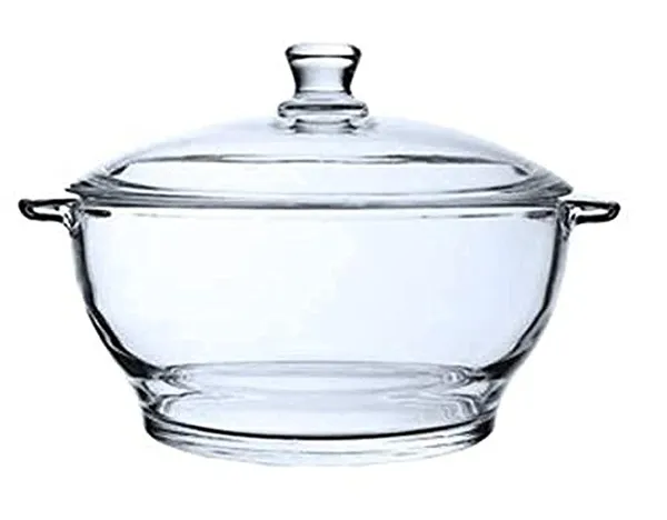 1000ml_Toughened_Glass_Microwave_Dishwasher_Safe_Pot_Serving_Bowl_Casserole_with_Lid_Glass_Serving_Bowl_(Clear,_Pack_of_1)