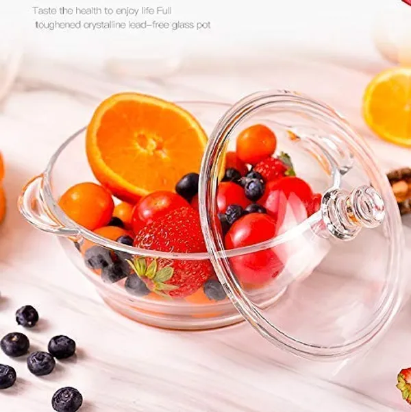 2500ml_Toughened_Glass_Microwave_Dishwasher_Safe_Pot_Serving_Bowl_Casserole_with_Lid_Glass_Serving_Bowl_(Clear,_Pack_of_3)